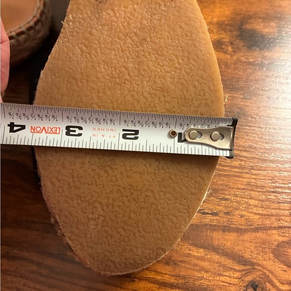 Dolce Vita Espadrille Wedge Sandals Black No Size Google Says 9.5-10? - Picture 7 of 11